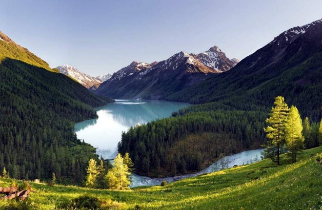 кучерлинское озеро, горный алтай,туры на алтай летом